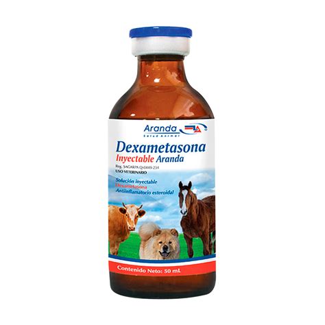 DEXAMETASONA INYECTABLE ARANDA - 50 ML – Distribuidora Baja | Sanidad Animal