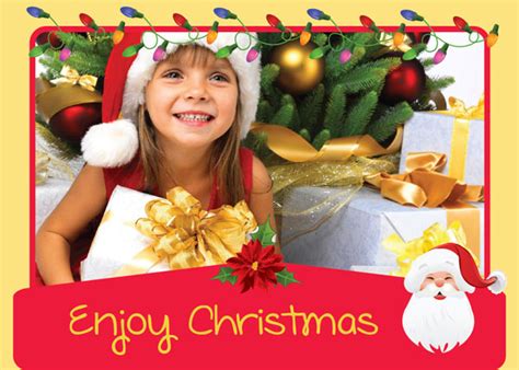 3 Beautiful Photo Christmas Cards Design Templates 2012