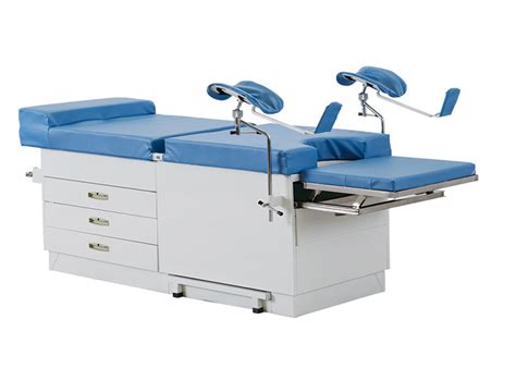 Durable Hospital Examination Table , Medical Exam Tables With Stainless Steel Basin