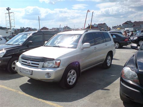 2004 Toyota Highlander specs, Engine size 2400cm3, Fuel type Gasoline ...