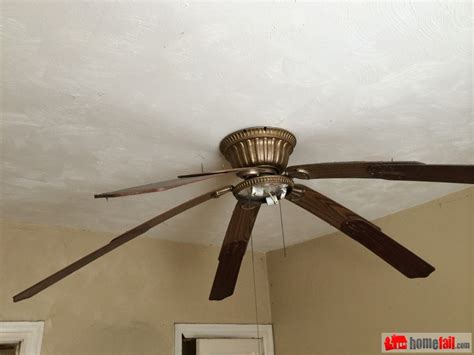 Ceiling Fan Fail - Screwing Extra Blades