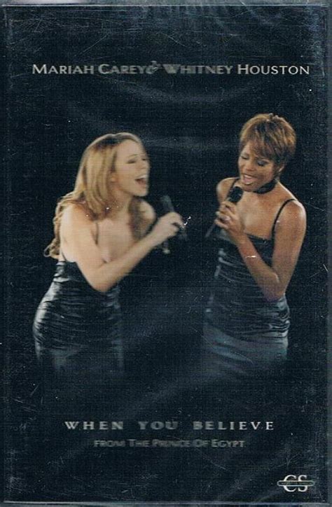 Mariah Carey & Whitney Houston – When You Believe (1998, Cassette ...