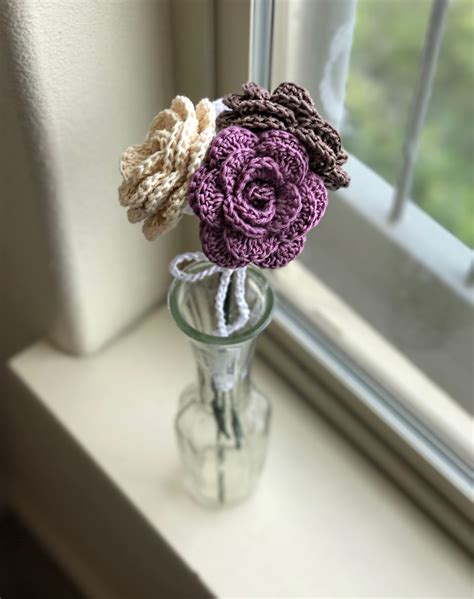 Crochet Bouquet Of Flowers Free Pattern This Is Out List Of Our Free Patterns Of Crochet Flower ...