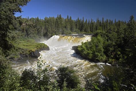 Pisew Falls, Manitoba | Trip, Canada travel, Waterfall