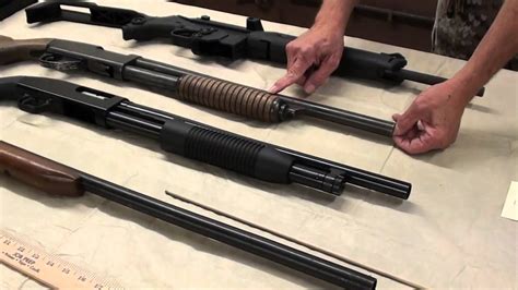 Firearms Facts Episode 2: Legal Lengths of Shotguns and Rifles - YouTube