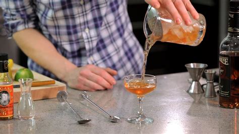 How to Stir Cocktails | Cocktail Recipes - YouTube