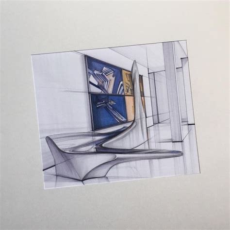 The apartments by Zaha Hadid. #ZahaHadid #interior #drawing #sketch #AH ...