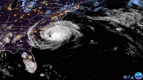 Hurricane Florence shown on satellite image | US News | Sky News