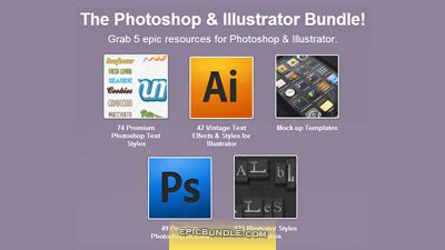 Paddle - The Photoshop & Illustrator Bundle! - Epic Bundle