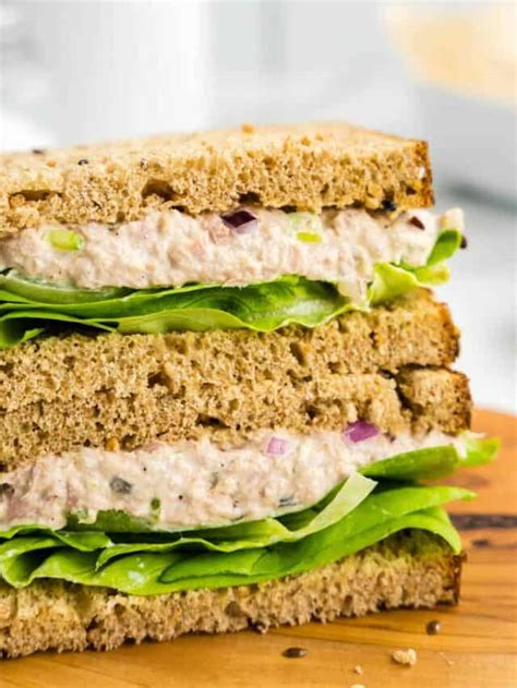 Tuna Salad Sandwich - Julie's Eats & Treats