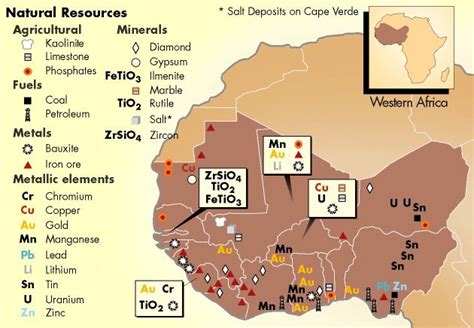 Resources in West Africa | Africa, Language map, African empires