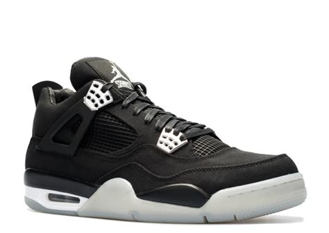 Air Jordan 4 Retro "Carhartt X Eminem" Black, Chrome-White | SBD