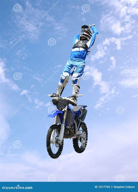 Dirt Bike Stunt Rider Stock Photography - Image: 1017702