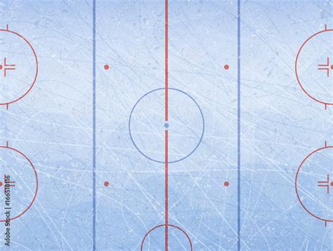 Vector of ice hockey rink. Textures blue ice. Ice rink. Vector illustration background. Stock ...