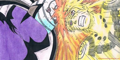 Tobi vs Naruto by markkevinmanding on DeviantArt