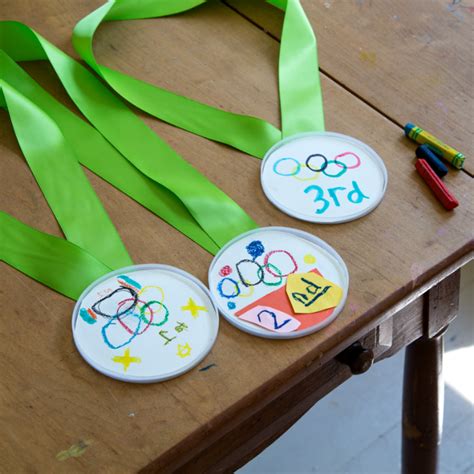 DIY Olympic Medals for Kids | Olympic crafts, Olympic games for kids ...