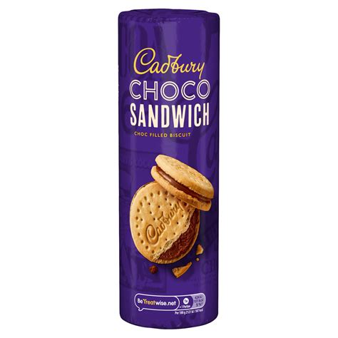 Cadbury Choco Sandwich Biscuit 260g | Single Chocolate Bars & Bags ...