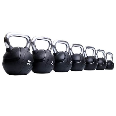 Life Fitness Kettlebell Set 8-32Kg Rubber | SALE | Buy Online UK