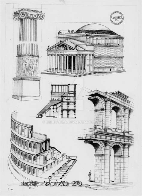 Roman Architecture by dedeyutza on DeviantArt