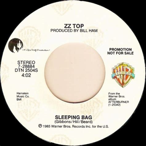 ZZ Top - Sleeping Bag (1985, Vinyl) | Discogs