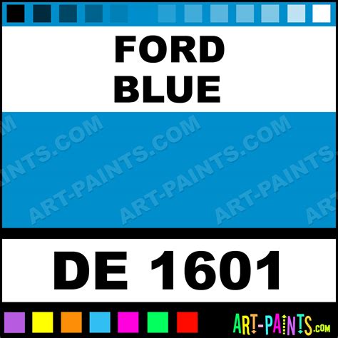 Ford Blue Engine Enamel Paints - DE 1601 - Ford Blue Paint, Ford Blue Color, Dupli-Color Engine ...