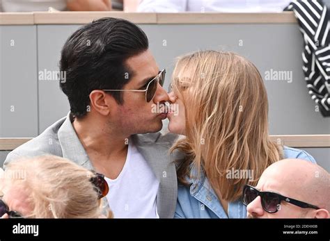 Sugar Sammy and his girlfriend Nastassia attend the 2019 French Open ...