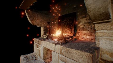 Rustic Fireplace - Download Free 3D model by Loïc Norgeot (@norgeotloic) [555ad0c] - Sketchfab