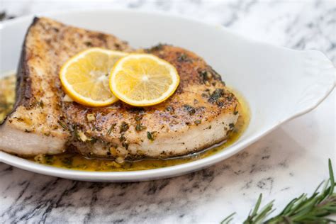 Very Simple, No Fuss Lemon-Butter Swordfish! Recipe in the comments. [OC] : r/tonightsdinner