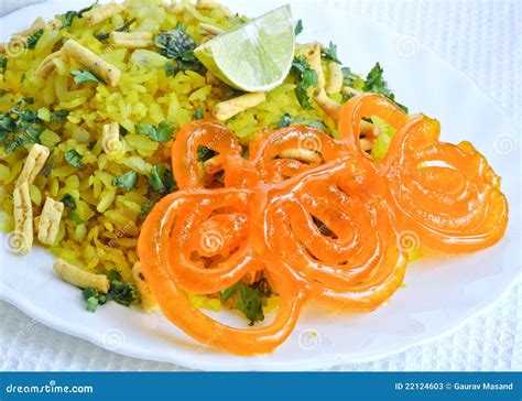 Poha Jalebi Stock Photos - Image: 22124603