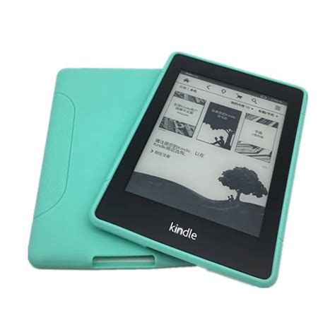 For Kindle Paperwhite Case Soft TPU Slicone Ultra Slim Light Weight Back Cover Case for Amazon ...