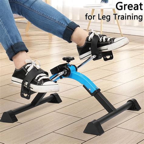 Sesslife Exercise Pedal Bike, Foldable Under Desk Bike with LCD Screen Display, Sitting Pedal ...