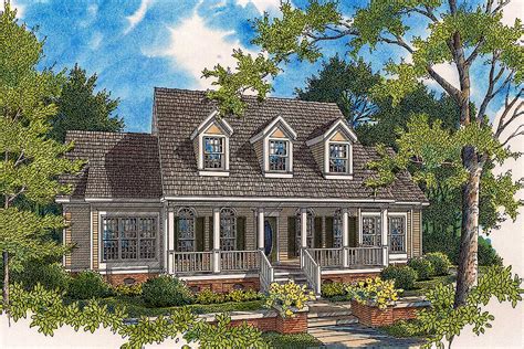 Delightful Dormers - 55031BR | Architectural Designs - House Plans