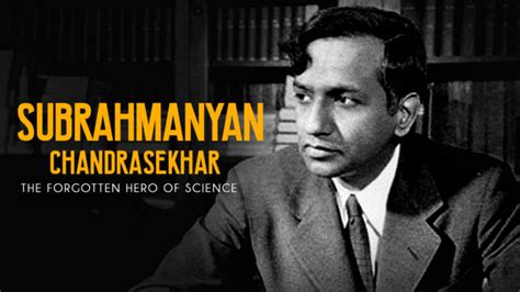 [VoxSpace Life] Subrahmanyan Chandrasekhar, The Forgotten Nobel ...