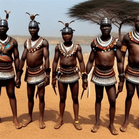 African Zulu Warriors · Creative Fabrica