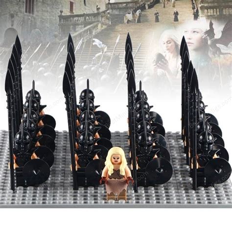 21pcs/lot Unsullied Army of Daenerys Targaryen Game of Thrones Minifig ...