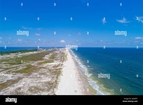 Fort Morgan Beach Stock Photo - Alamy