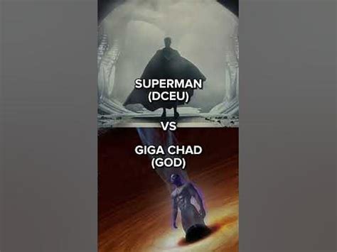 GIGA CHAD VS SUPERMAN || WHO’S THE STRONGEST - YouTube