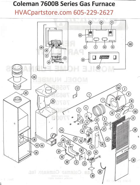 7663B856 Coleman Gas Furnace Parts – HVACpartstore