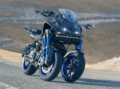 Three-wheeled Yamaha Niken debuts at Toyko Motor Show | DriveArabia