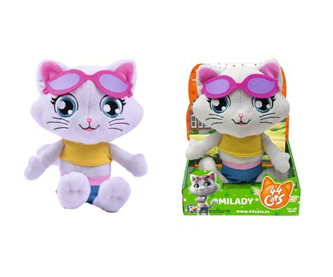 44 CATS MUSICAL PLUSH MILADY - 44 Cats - Cuddly toys, figurines and ...