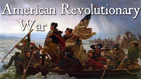 American Revolutionary War Questions