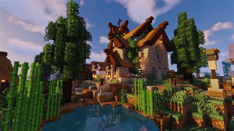 Spruce Village - Transformation Minecraft Map