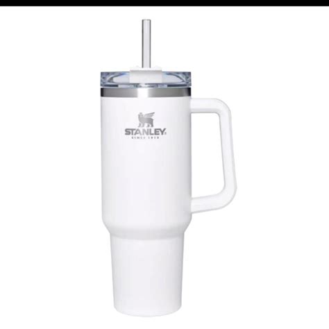 Stanley 40oz Quencher Brilliant White | Stanley, Trendy water bottles ...