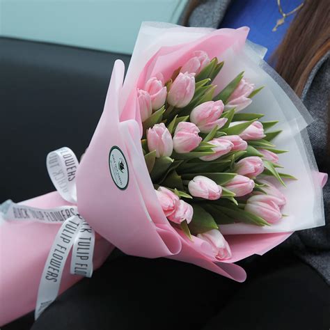 Buy Tulips Online - Pink Tulips Bouquet | BTF.in