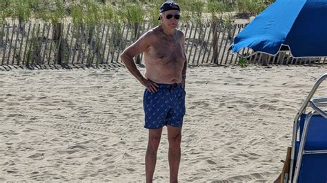 US President Joe Biden's shirtless pics on US beach go viral - India Today