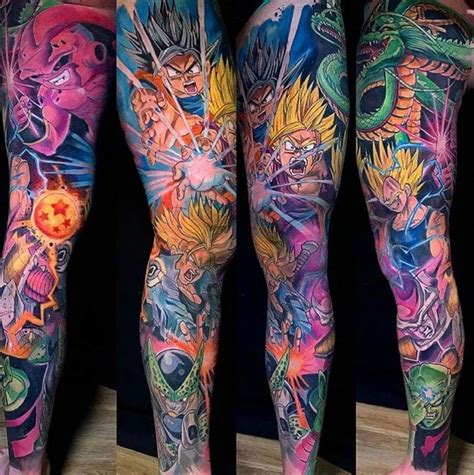 Pin by Gary Monnig on Tattoos and piercings | Z tattoo, Dragon ball ...