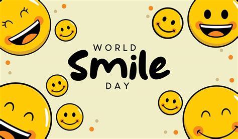 World smile day background 11224745 Vector Art at Vecteezy