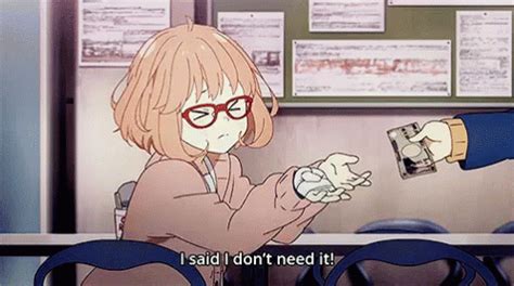 I Said I Don't Need It GIF - IDontNeedIt Anime Money - Discover & Share GIFs