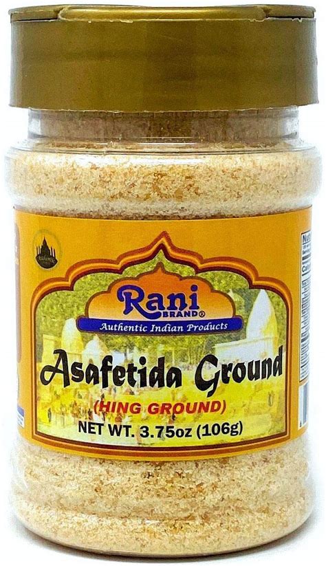 Buy Rani Asafetida (Hing) Ground 3.75oz (106g) PET Jar ~ All Natural ...