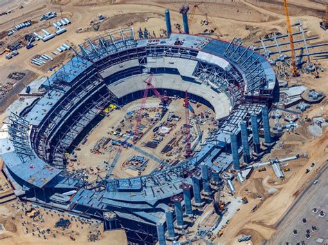 Inglewood stadium 40 percent complete - Coliseum